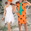 Fred & Wilma Flintstone Logo