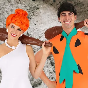Fred & Wilma Flintstone Logo