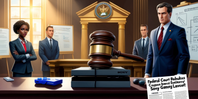 Federal Court Rebukes Coupon-Based Settlement in Sony Gaming Lawsuit
