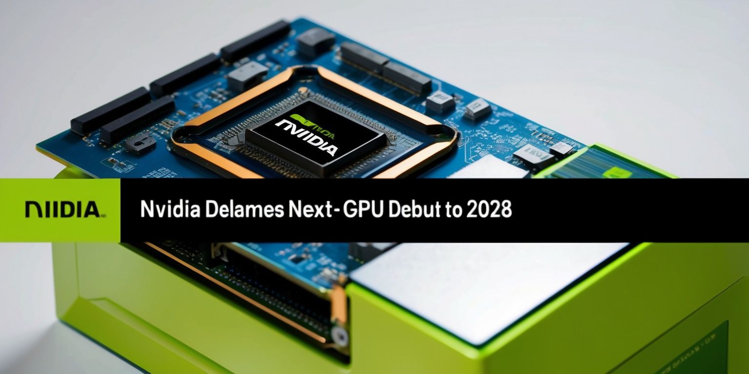 Nvidia Delays Next-Gen GPU Debut to 2028 Amid Shifting AI Priorities