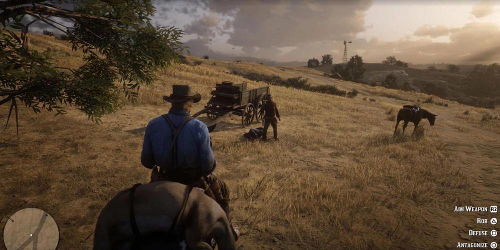 rdr-2 gameplay